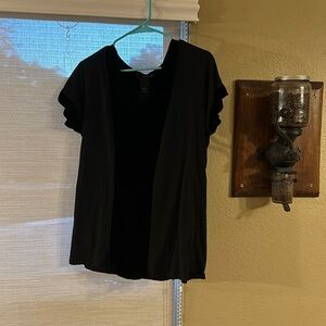 Calvin Klein velvet panel shirt